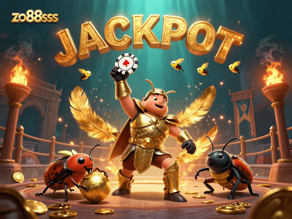 Experience thrilling gaming excitement at zo88sss with a victorious beetle champion!