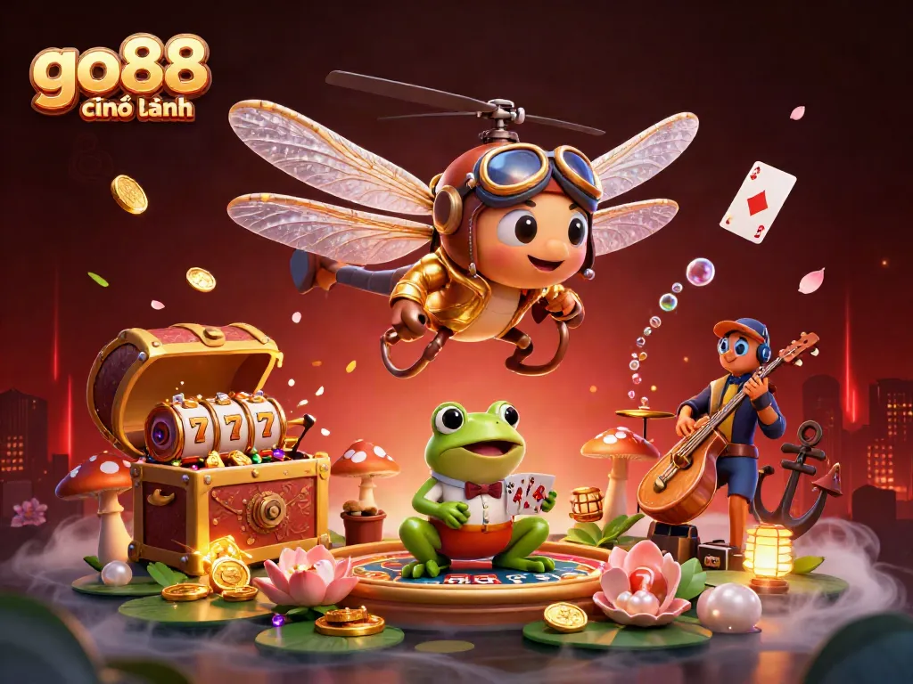 Experience exhilarating gameplay with go88 chính hãng featuring dynamic casino scenes.
