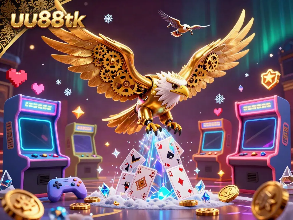 Experience the thrill of uu88tk's casino with vibrant gaming elements and dynamic visuals.