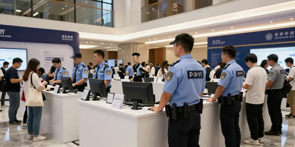 Security Company personnel providing professional event monitoring services in London.