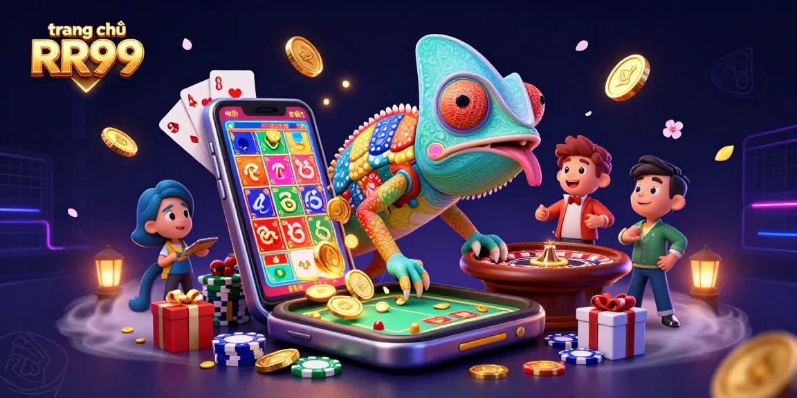 Experience dynamic gameplay on trang chủ RR99 with vibrant casino action featuring slots and cards.