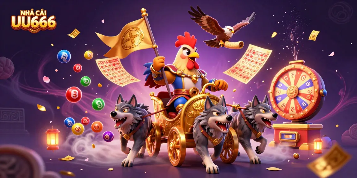 Experience thrilling gaming at NHÀ CÁI UU666 with vibrant gaming elements and engaging characters.