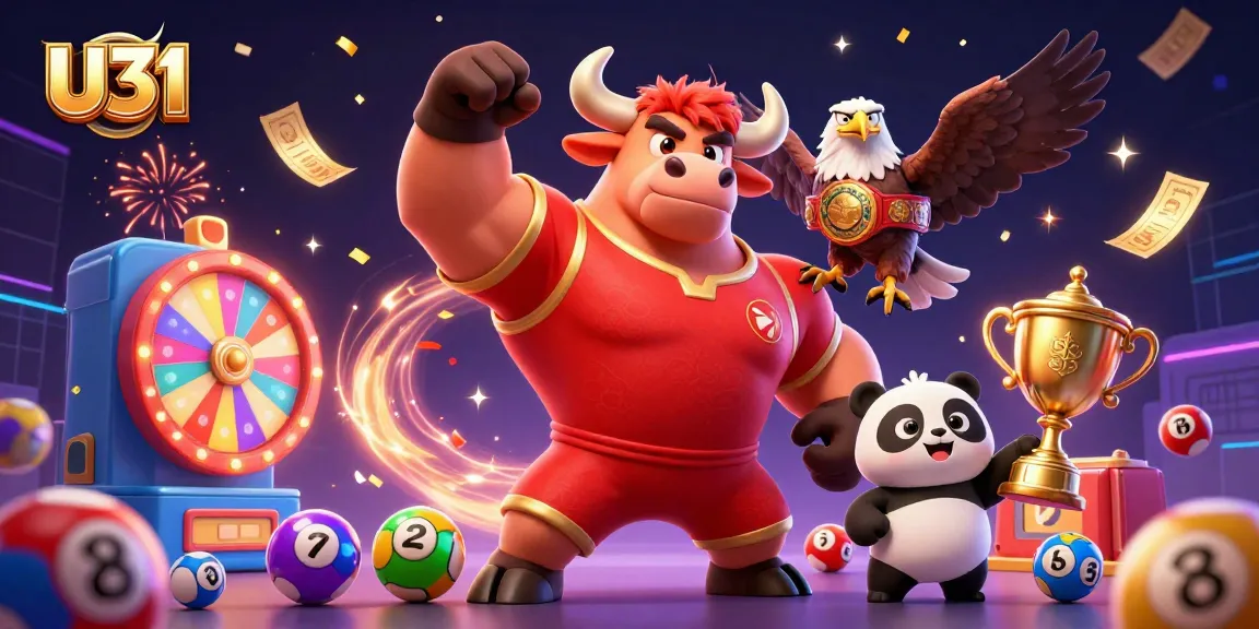 U31 engages players with exciting games and immense fun through colorful casino-themed characters.